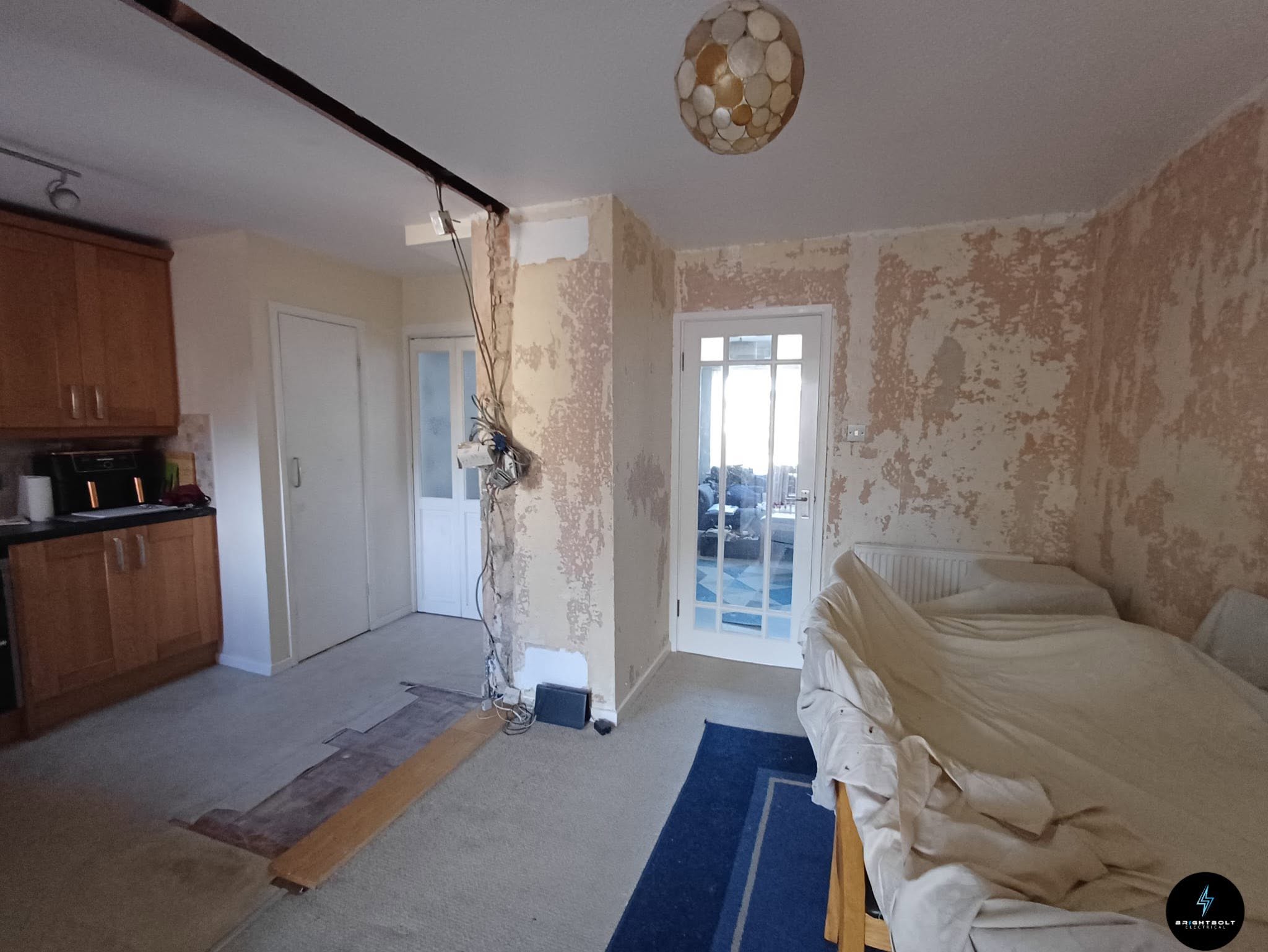 Kitchen before the Stroud renovation